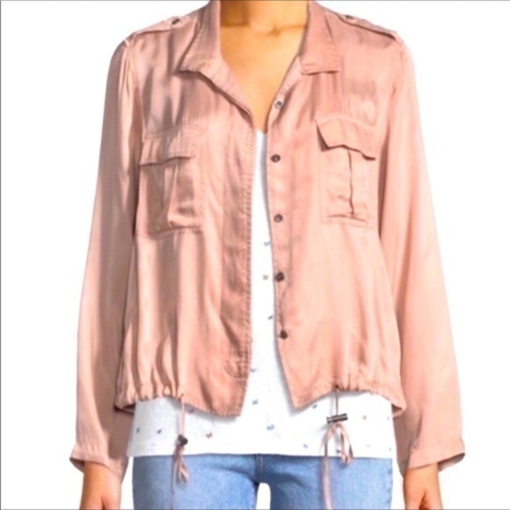 RAILS Blush Pink Utility Lightweight Jacket